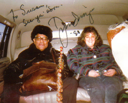 photo of Susan and Dizzy Gillespie